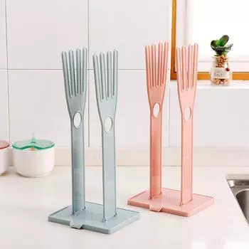 Бытовая стойка для хранения вещей, многофункциональная съемная сушилка для перчаток, сушилка для кухонного хранения, вешалка для тряпок