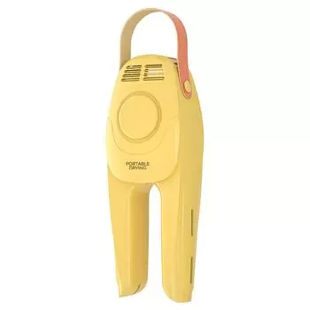 Бытовая сушилка для обуви Интеллектуальное управление временем Устранение запаха Двойное использование Удобная машина для сушки обуви жёлтый