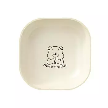 Бытовая тарелка для костей, кремовая, ветрозащитная, для обеденного стола, для мусора, шлаковая тарелка, тарелка для костей, маленькая тарелка, тарелка для закусок и фруктов, тарелка для хранения