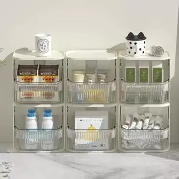 Бытовая U-образная большая открывающаяся кухонная стойка для хранения, настенный складной кухонный ящик для хранения специй чёрный