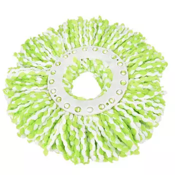 Бытовая волшебная сменная насадка для чистки с вращением на 360°, насадка для швабры из микрофибры