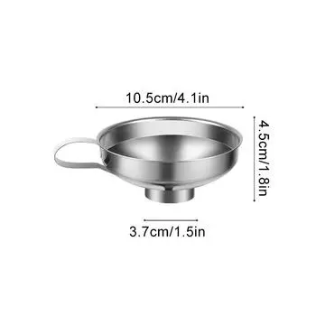 Бытовая воронка из нержавеющей стали, многофункциональная, большого диаметра S
