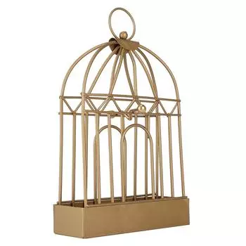 Бытовая железная металлическая золотая подставка для благовоний от комаров, подставка в форме клетки золотой