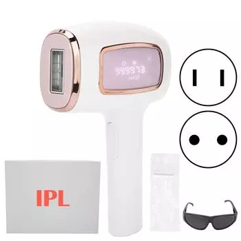 Бытовое безболезненное устройство для удаления волос IPL Профессиональная машина для удаления волос по всему телу 110240 В EU Plug