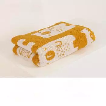 Бытовое утолщенное полотенце для лица класса А, полотенце из чистого хлопка 35*72cm серый