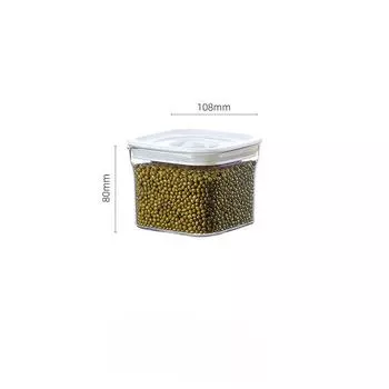 Бытовое ведро для риса, герметичное, защищенное от насекомых и влаги, коробка для риса, ведро для муки, контейнер для хранения крупы, ведро для хранения зерна Press the small 500ML
