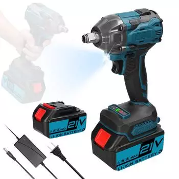 Бытовой электрический ключ 21 В с бесщеточным двигателем и высоким крутящим моментом. Практическое установочное устройство. Host разноцветный