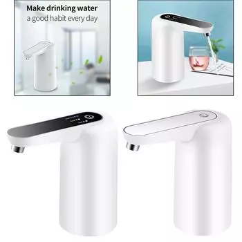 Бытовой электрический насос для бутылок с водой USB, простой в установке, для кемпинга на открытом воздухе