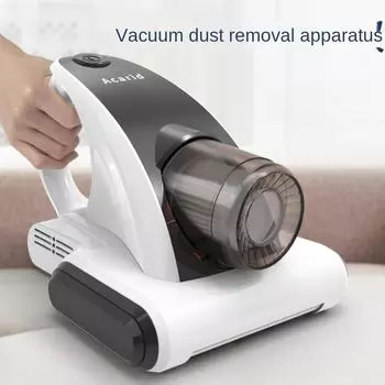 Бытовой беспроводной ручной удобный пылесос для удаления клещей Удаляющий клещей для постели Заряжаемый ручной интеллектуальный пылесос для удаления клещей 26*20*16CM