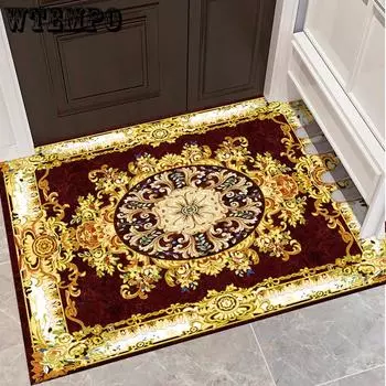Бытовой длинный коридорный ковер в европейском стиле, коврики для прихожей, ковер для гостиной, гостиничная лестница, большие коврики 40*60CM