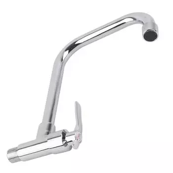 Бытовой G1/2in кухонный водопроводный кран одинарный холодный настенный кран (Без шланга)