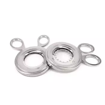 Бытовой гаджет для перепелиных яиц из нержавеющей стали 10*8*0,8 см, ручные ножницы, металлические инструменты для яиц, кухонные принадлежности