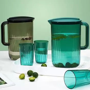 Бытовой холодный чайник с ручкой, большой емкости, дозатор сока и напитков, кухонные принадлежности, термостойкий чайник для напитков