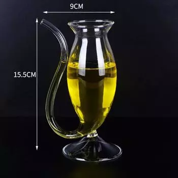 Бытовой креативный прозрачный экологически чистый термостойкий бокал для коктейля вампира