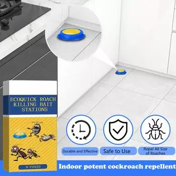 Бытовой крем от тараканов, может контролировать тараканов в узких пространствах, таких как трещины и щели One Size