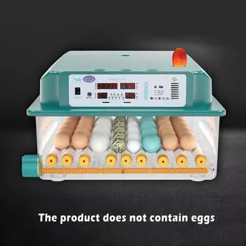 Бытовой инкубатор для небольших яиц, полностью автоматический поворотный люк для утки, вилка европейского стандарта (16 яиц)