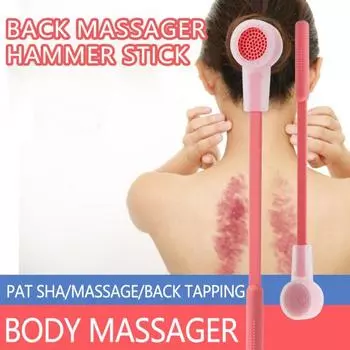 Бытовой массажер для тела Гибкий молоток для тела Многофункциональный ударный массажер для расслабления шеи Style 2 Blue