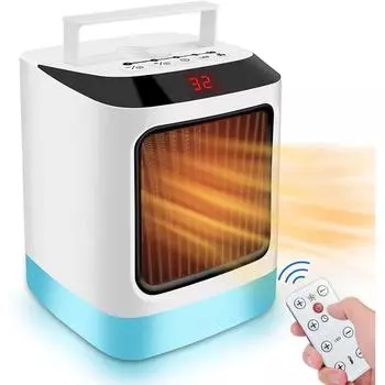 Бытовой небольшой обогреватель Портативный настольный обогреватель Керамический нагреватель