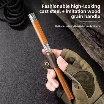 Бытовой нож для фруктов, кованый маленький прямой нож, кухонный нож для очистки овощей, уличный нож, портативный нож для фруктов, бесплатная шлифовка 1pc