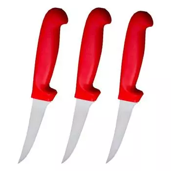 Бытовой нож для фруктов, кухонный нож для нарезки овощей, нож для обвалки из нержавеющей стали, ножи для снятия шкуры, резьбовые ножи, острый нож для мяса 3pcs