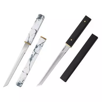 Бытовой нож для фруктов, острый многофункциональный прямой нож для кемпинга, портативные режущие инструменты, ножи для распаковки с чехлом