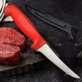 Бытовой нож для нарезки фруктов и овощей, нож для обвалки мяса из нержавеющей стали, мясницкий нож, нож для нарезки мяса, кухонные принадлежности