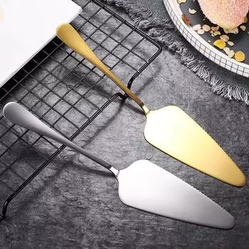 Бытовой нож для торта, вилка для фруктов, лопатка, приспособление для выпечки, нержавеющая сталь 304, луна и инструменты