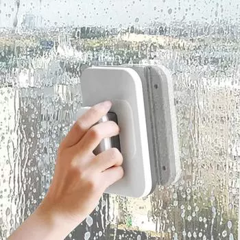 Бытовой очиститель для окон Очиститель для офисных окон Квадратный очиститель для окон 3-10MM серый