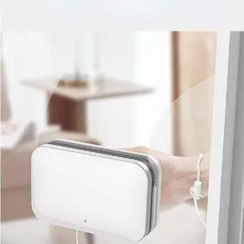 Бытовой очиститель для окон Очиститель для офисных окон Квадратный очиститель для окон 3-10MM серый