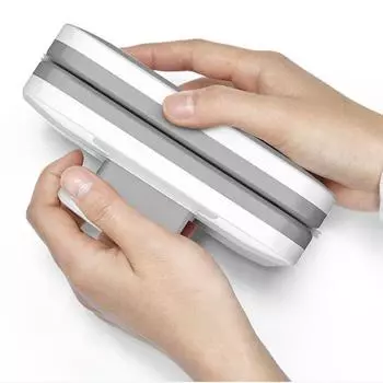 Бытовой очиститель для окон Очиститель для офисных окон Квадратный очиститель для окон 3-10MM серый