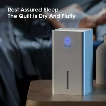 Бытовой осушитель воздуха влагостойкий осушитель воздуха офисный бесшумный влагостойкий осушитель воздуха дезодорант для домаспальни 220 В ЕС EU Plug белый