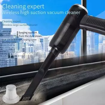 Бытовой пылесос Беспроводная зарядка для небольших автомобилей Полностью автоматический мощный автомобильный пылесос Настольный компьютер USB charging model