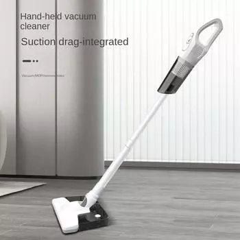 Бытовой пылесос Бытовой ручной мощный пылесос для уборки пола Всасывание и буксировка Интегрированный беспроводной пылесос