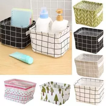 Бытовой шкаф, настольный ящик для хранения игрушек, одежды, настольные аксессуары, органайзер, корзина