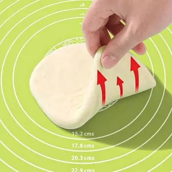 Бытовой силиконовый коврик для замешивания теста, большой антипригарный коврик, утолщенный коврик для пельменей, разделочная доска для раскатывания теста