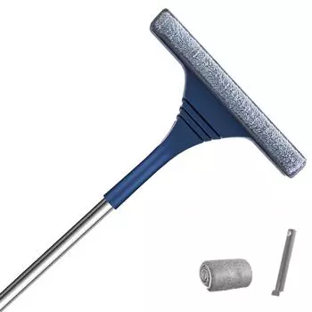 Бытовой скребок для мытья окон Нескользящий скребок для стекла из мягкой резины Инструмент Подарок на новоселье Семья Мяо-Мы