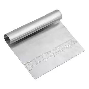 Бытовой скребок для теста из нержавеющей стали, резак для украшения торта, инструменты для выпечки, кондитерских изделий