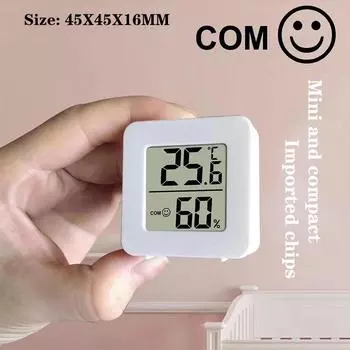 Бытовой точный термометр Мини комнатный термометр ЖК-цифровой датчик температуры комнатный гигрометр датчик влажности
