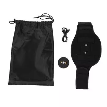 Бытовой тренажер для мышц EMS Массажер для рук и икр Стимулятор Фитнес-пояс (Оранжевый Хост)