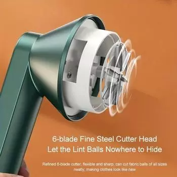 Бытовой триммер для волос с шариками, перезаряжаемый, удобный, штаны для одежды, средство для удаления свитера, артефакты для волос, домашнее постельное белье, удобная бритва. зелёный