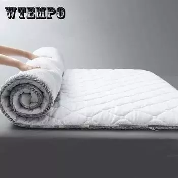 Бытовой утолщенный бархатный мягкий матрас из ягненка, нескользящий складной спальный коврик для студенческого общежития