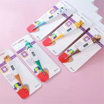 Бытовой взрослый детский цифровой подмышечный электронный термометр с мягкой головкой для измерения температуры в подмышечной впадине человеческий термометр