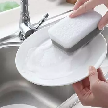 Бытовые аксессуары 1/5/10 шт., чистящая губка, инструменты для чистки, ткань для чистки, домашняя кухня, двухсторонняя губка, аксессуары для ювелирных изделий 1pc