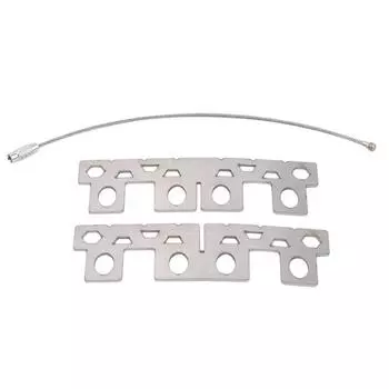 Бытовые инструменты для пикника Портативные печи для пикника Алкогольная плита для пикника Маленький кронштейн Кронштейн из нержавеющей стали One Size серебряный