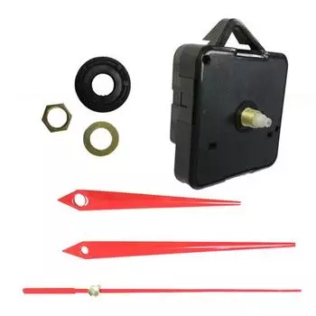 Бытовые настенные часы кварцевый механизм движения DIY ремонтный инструмент замена деталей чёрный