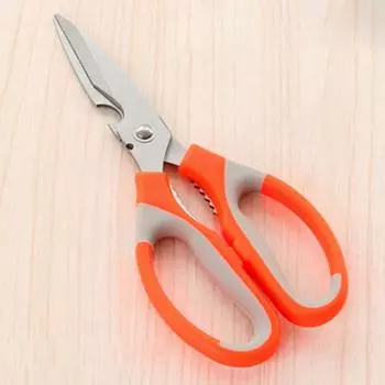 Бытовые ножницы из нержавеющей стали, многоцелевые кухонные ножницы для резки цветов на гриле, открывалка для бутылок, консервных банок, грецких орехов, куриных костей
