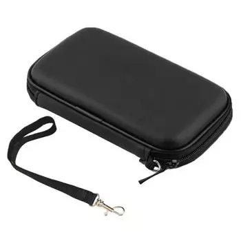Бытовые переносные сумки для хранения, черная жесткая нейлоновая сумка для переноски, отсеки, чехол для 2,5-дюймового жесткого диска, удобные инструменты