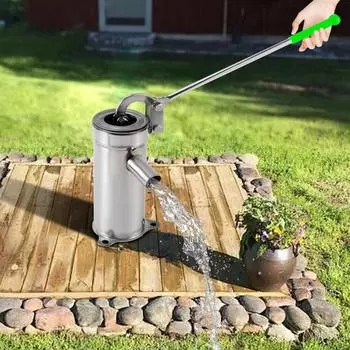 Бытовые товары Ручной Глубокий Водоструйный Нержавеющая сталь Ручной Всасывающий Сад Двор Грунтовые воды