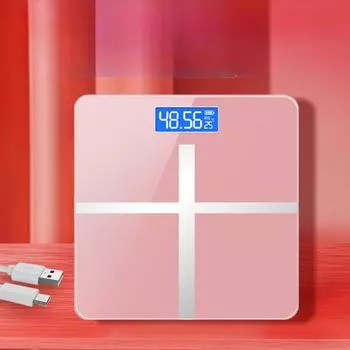 Бытовые весы Электронные весы Весы для тела USB зарядка Вес Взвешивание battery model