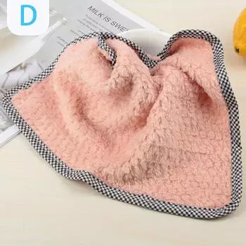 Бытовых супервпитывающих полотенец из микрофибры, салфеток для кухонной посуды, салфеток для мытья посуды с антипригарным покрытием, инструментов для чистки и протирания посуды D